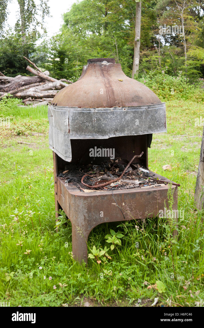 blacksmiths forge Stock Photo
