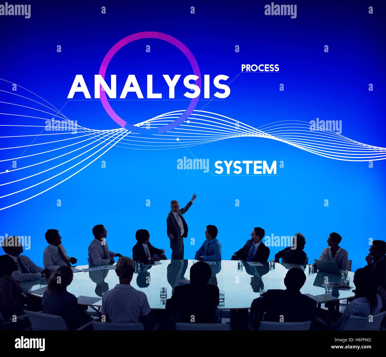 Analysis Process System Company Solution Concept Stock Photo - Alamy