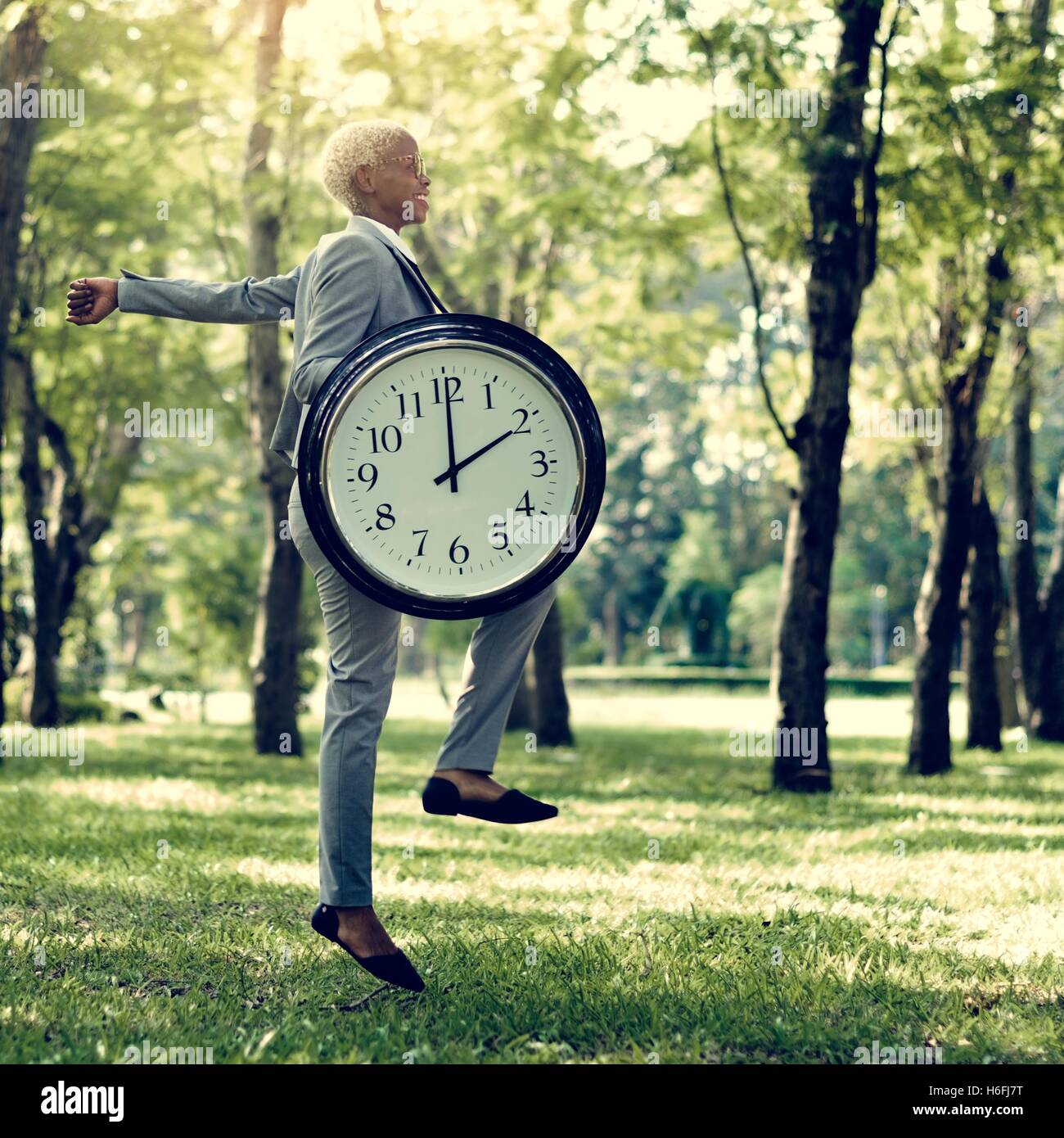 Alarm Timing Clock Schedule Punctual Time Concept Stock Photo - Alamy
