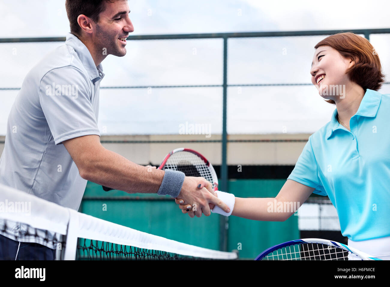 Tennis Training Coaching Exercise Athlete Active Concept Stock Photo