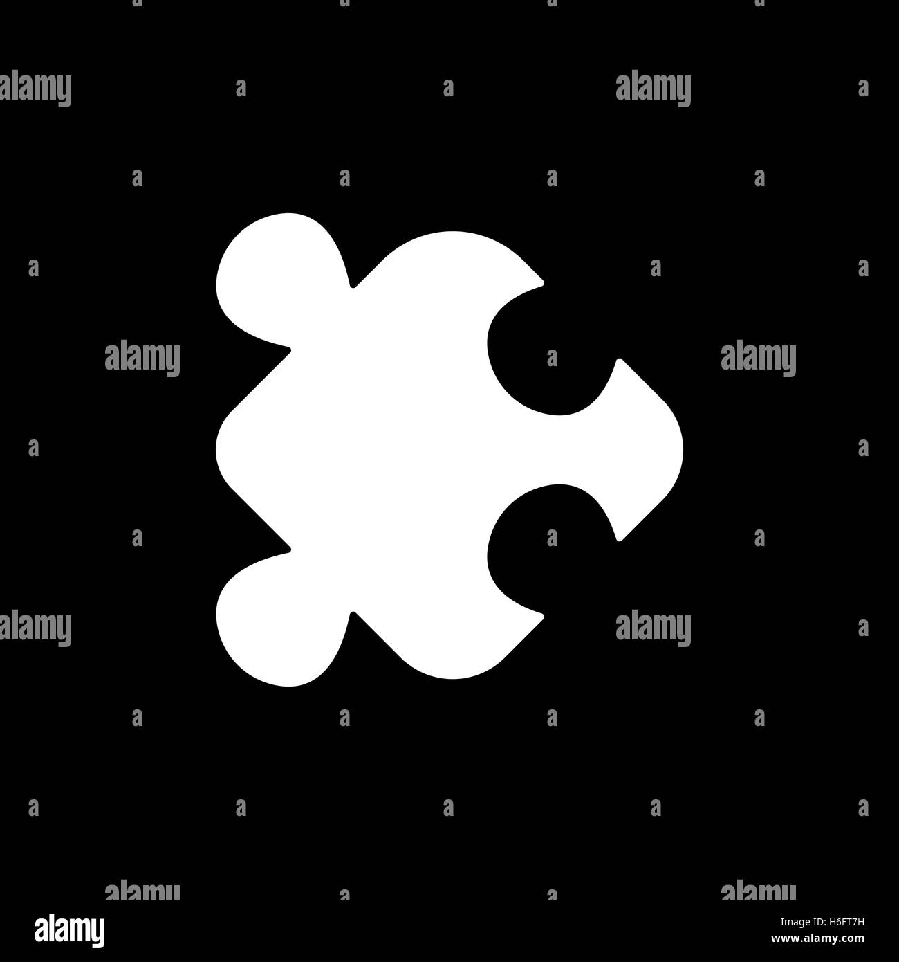 The puzzle icon. Jigsaw and toy symbol. Flat Vector illustration Stock ...