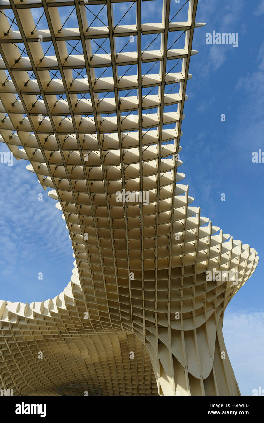 Metropol Parasol, Plaza de la Incarnation, Seville Andalusia Spain Stock Photo