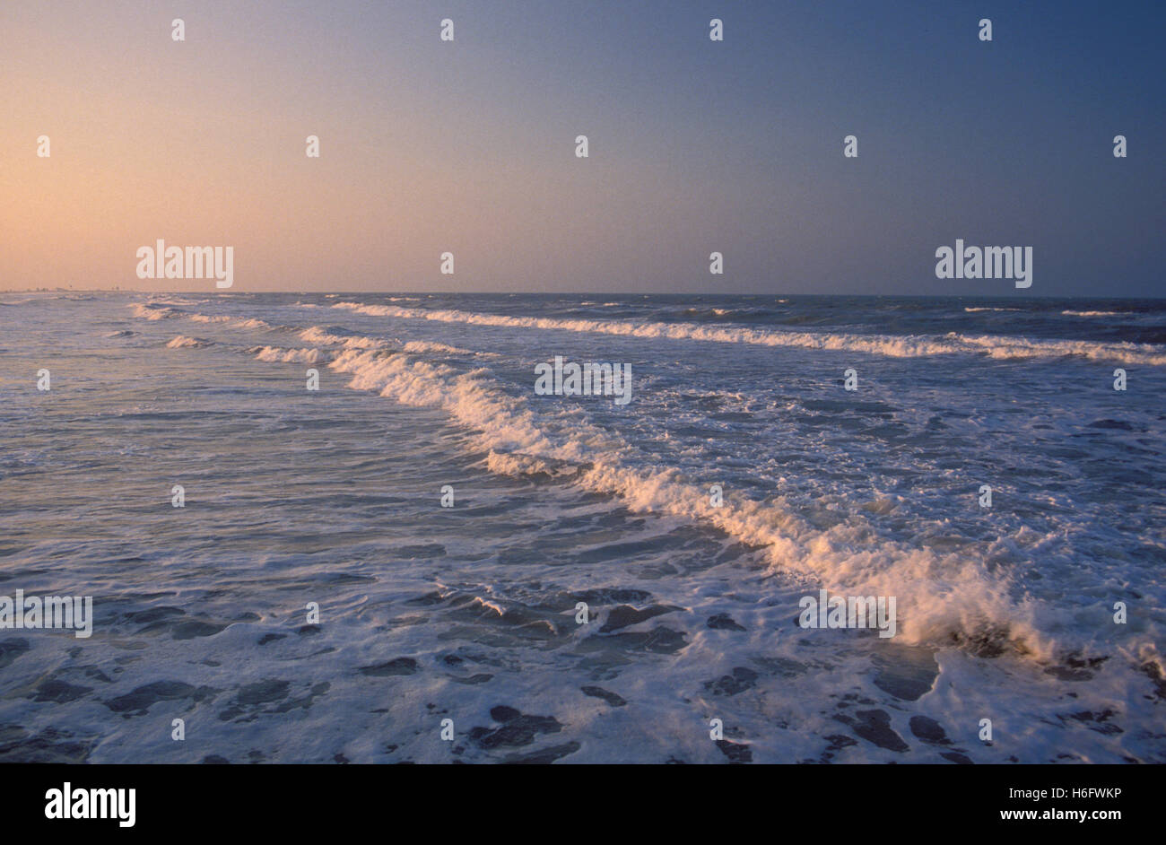 Tunisia, Jarbah Island, at Sidi Mahrez beach. Stock Photo