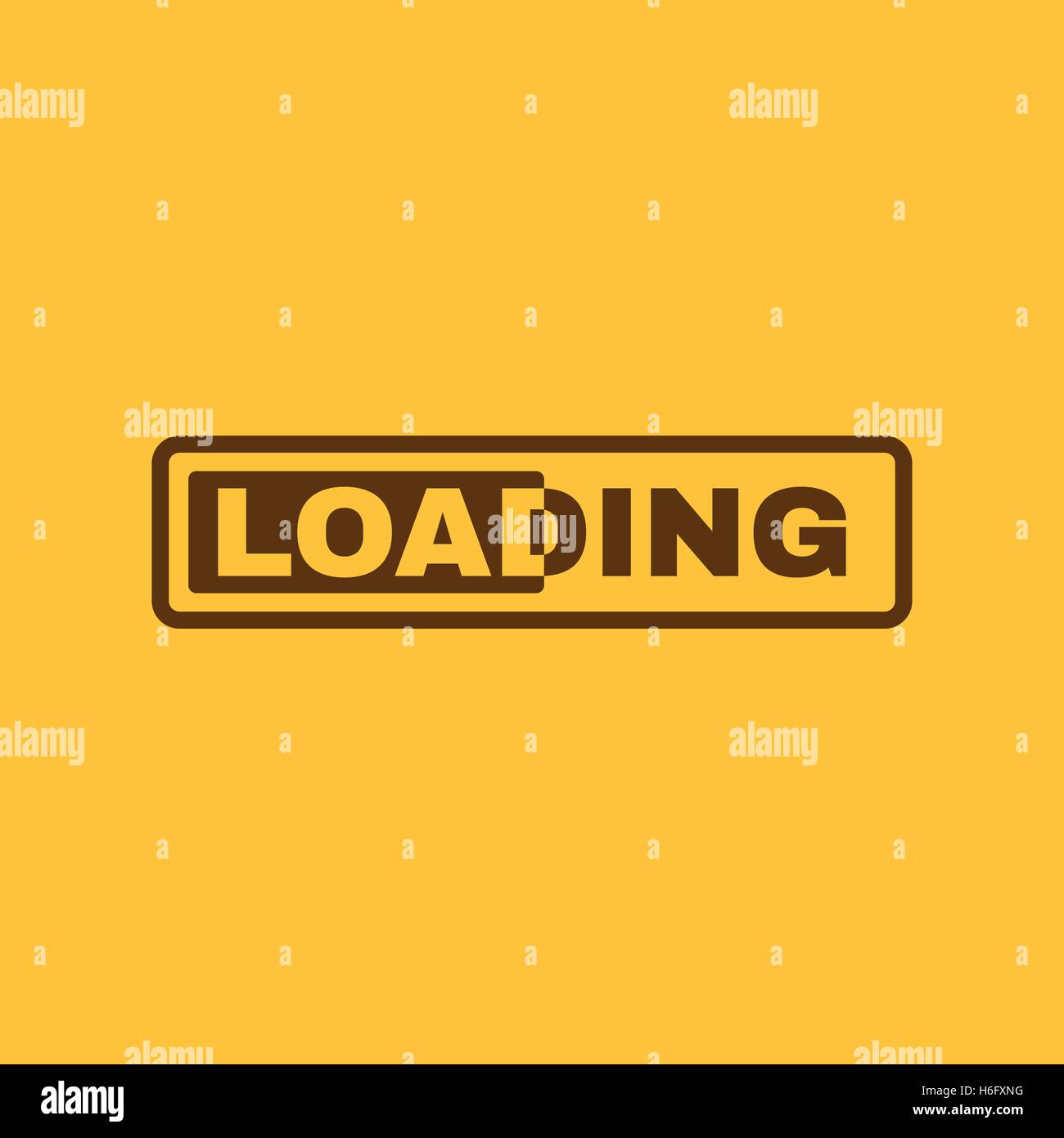 The loading icon. preloader symbol. Flat Vector illustration Stock ...