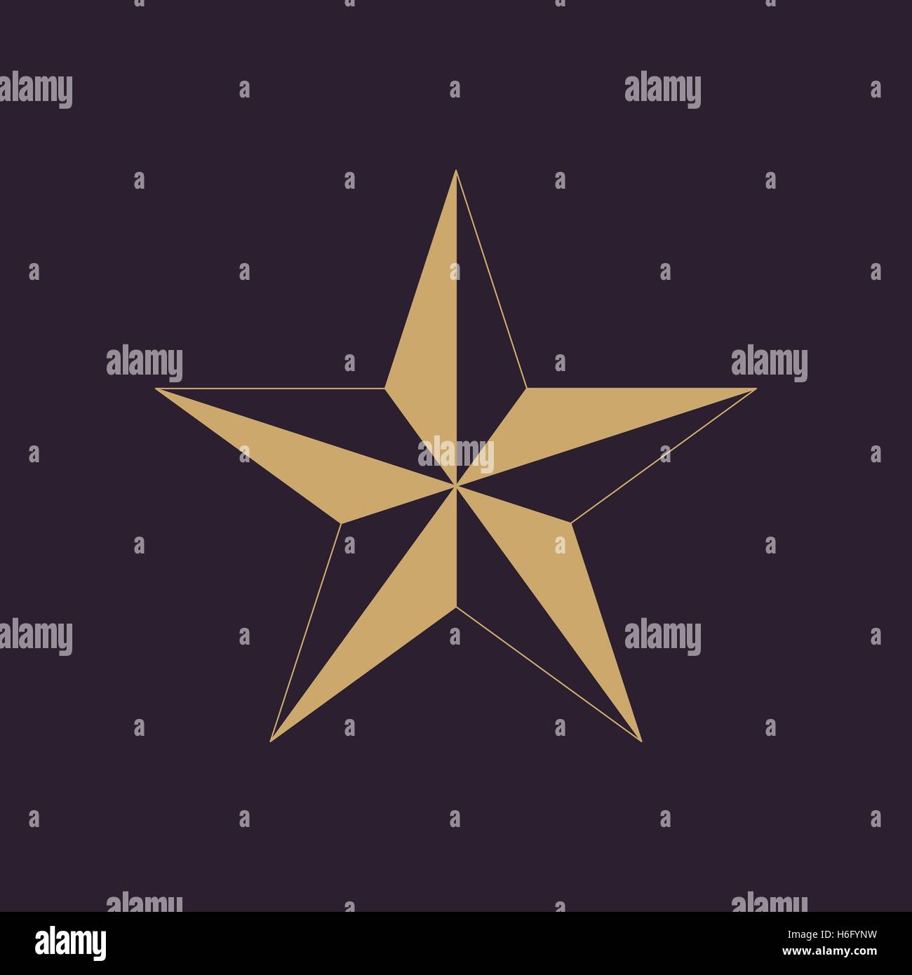 The star icon. Star symbol. Flat Stock Vector Image & Art Alamy