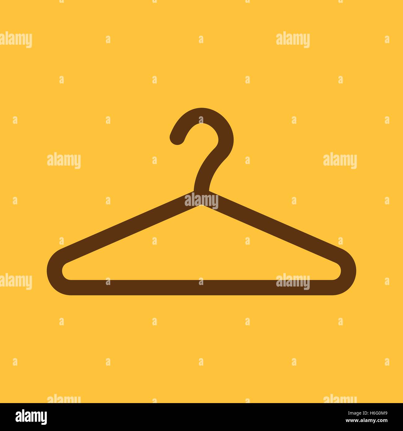 The Hanger Icon Coat Rack Symbol Flat Vector Illustration Stock the-hanger-icon-coat-rack-symbol-flat-vector-illustration-stock
