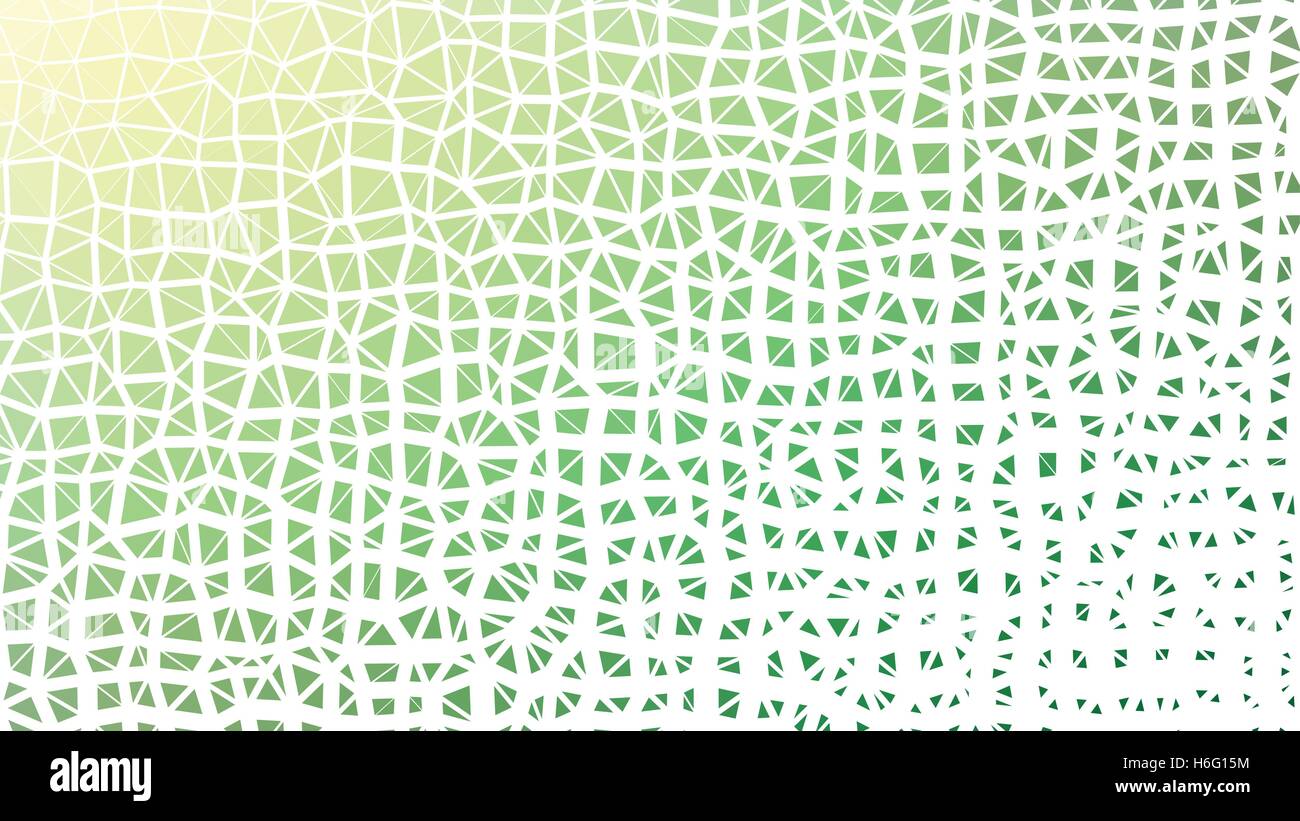 Abstract green vector gradient lowploly of many triangles background ...