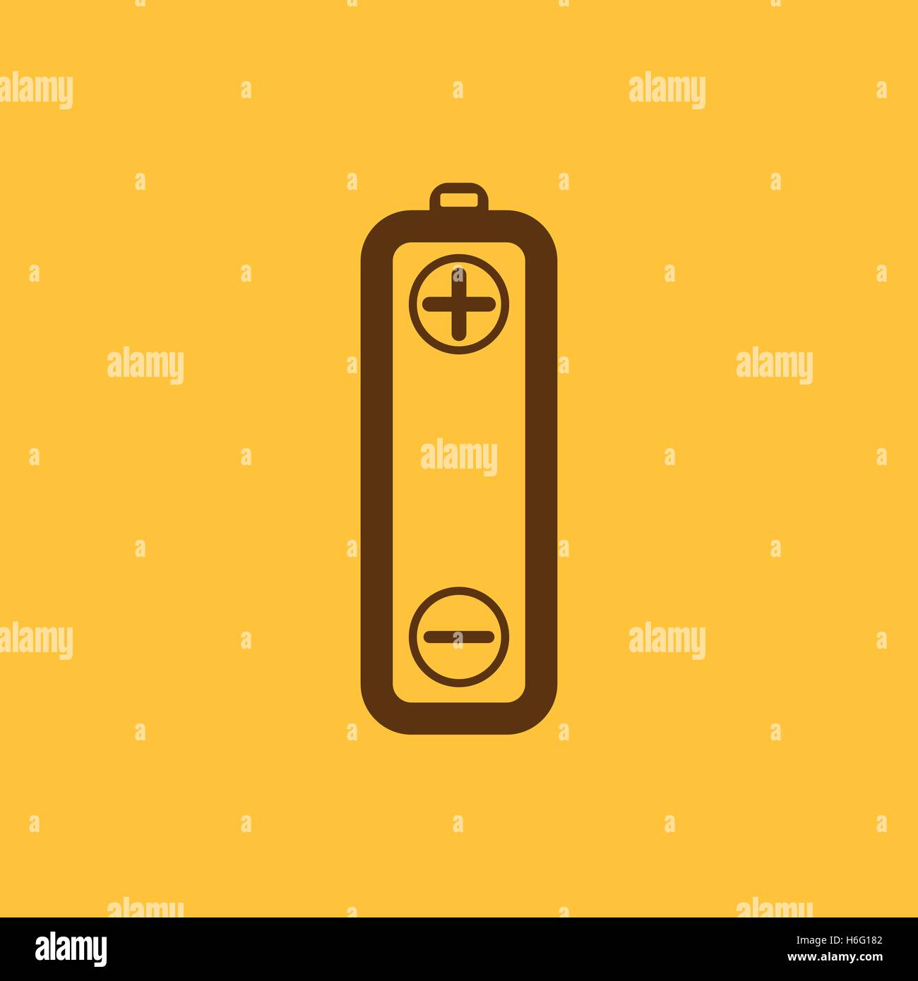 The vector battery icons on white background Stock Vector Image & Art ...