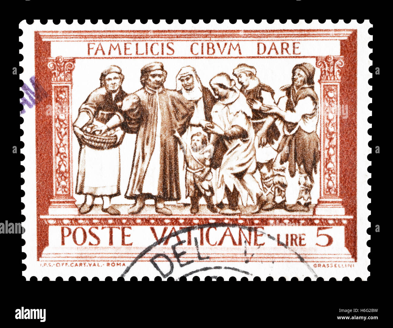 Vatican postage stamp hi-res stock photography and images - Alamy