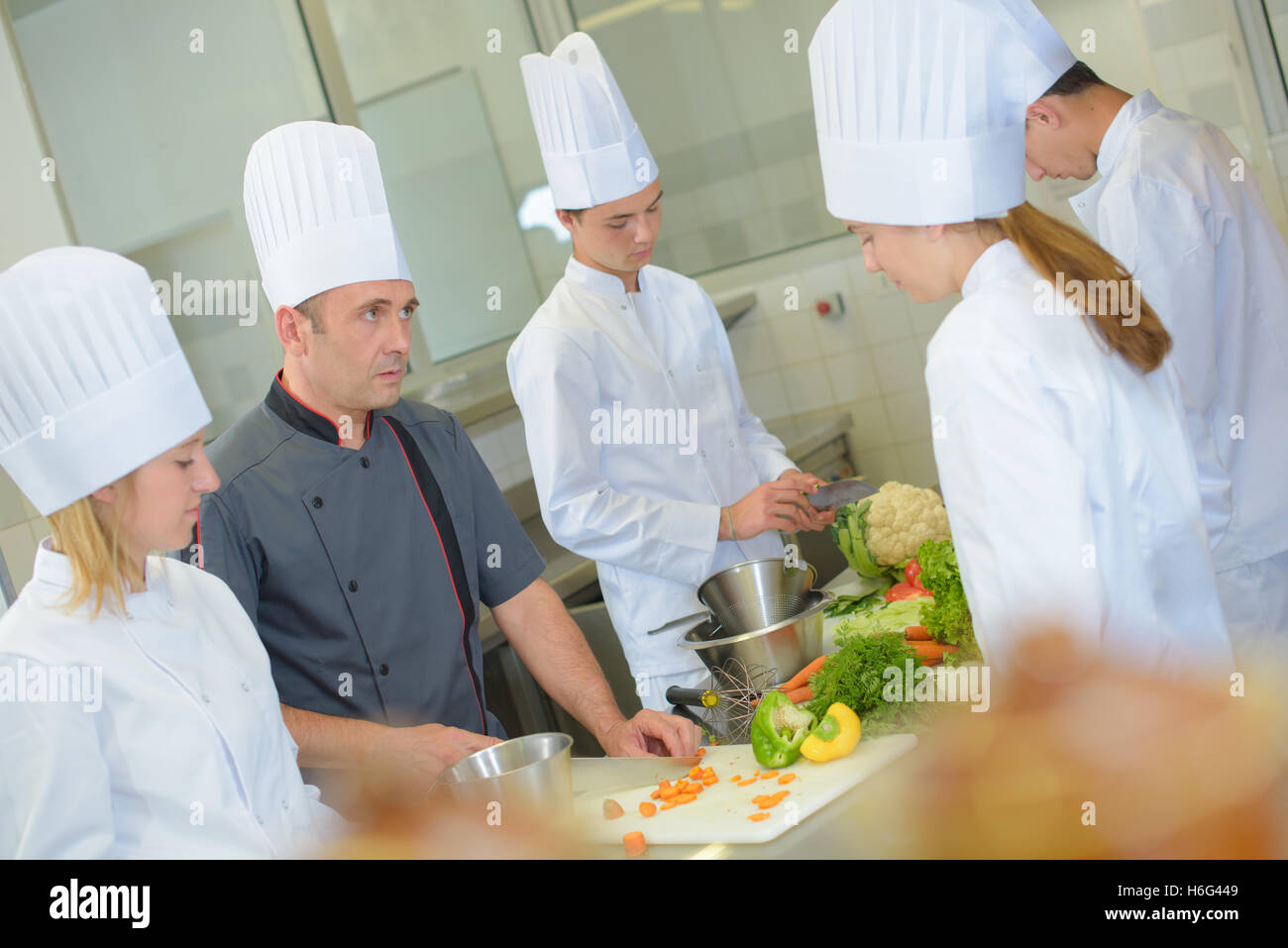 kitchen work Stock Photo