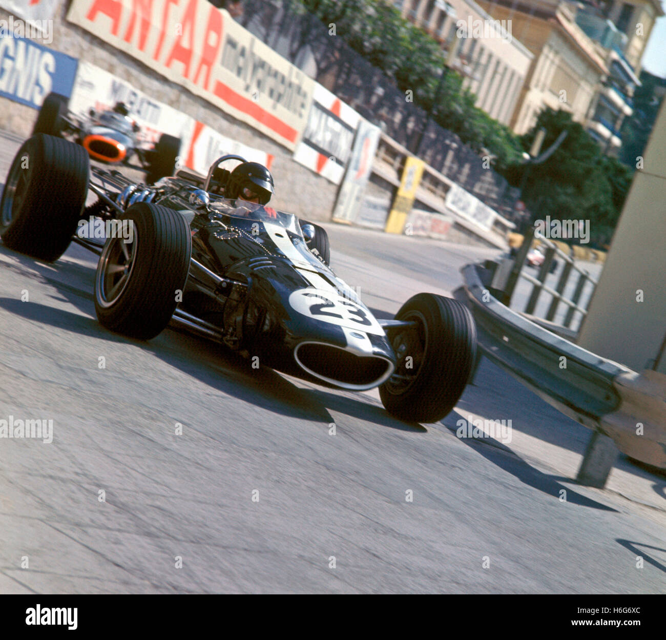 Gurney in Eagle T1G at Monaco  dnf 1967 Stock Photo