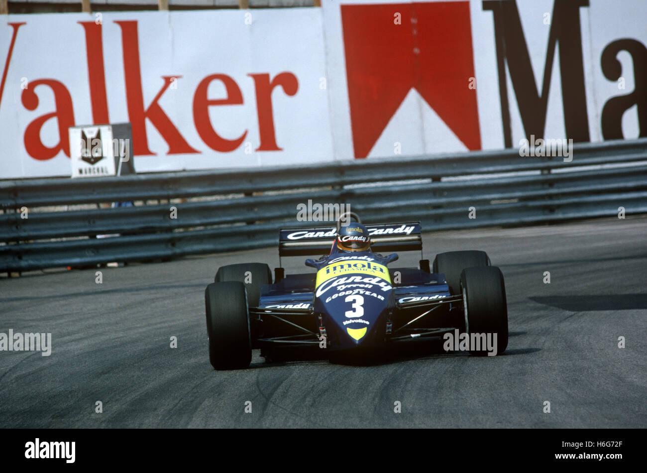 Monaco GP Monte Carlo 23 May 1982 Michele Alboreto Tyrrell