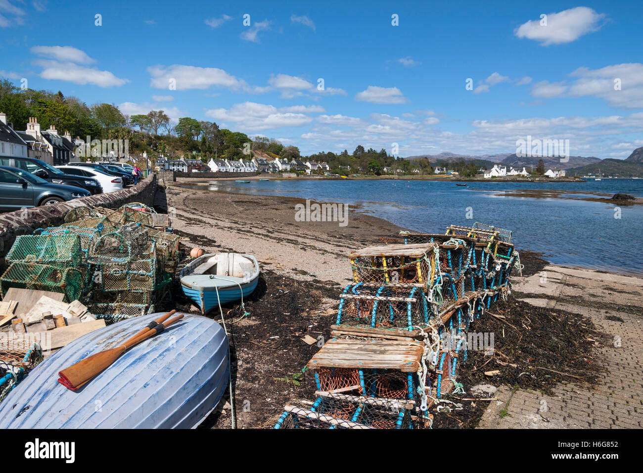 Plockton, Loch Carron, near Kyle of Lochalsh, Highland, Scotland, UK
