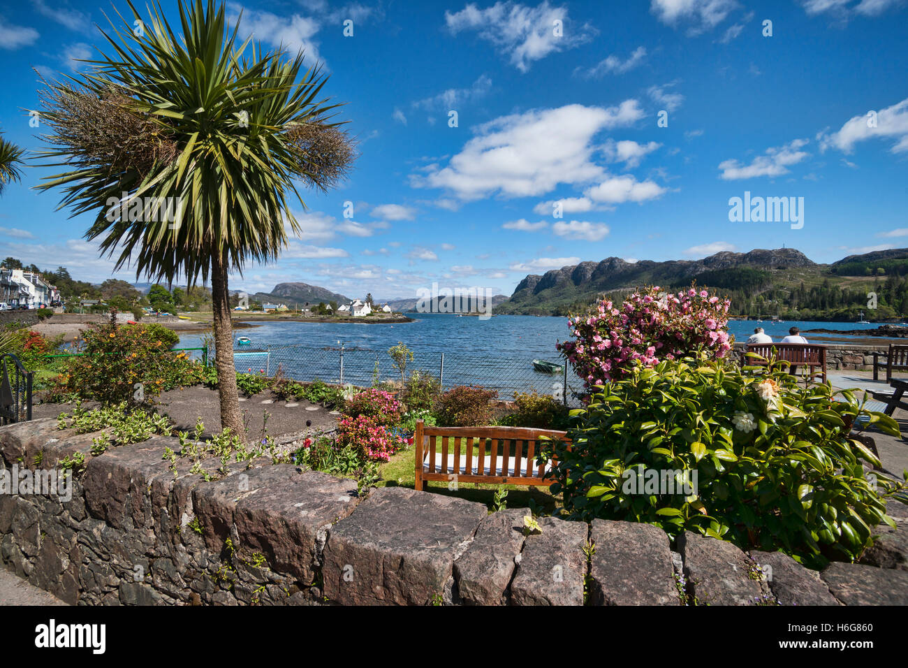 Plockton, Loch Carron, near Kyle of Lochalsh, Highland, Scotland, UK