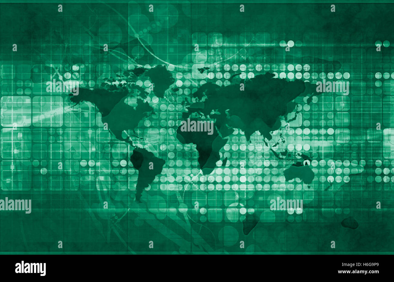 Abstract Information Background with Binary Code Art Stock Photo - Alamy