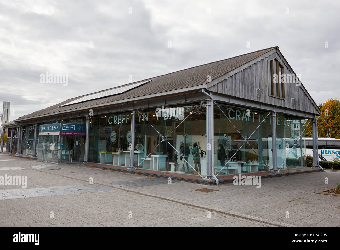 craft in the bay gallery operated by the makers guild in wales Cardiff