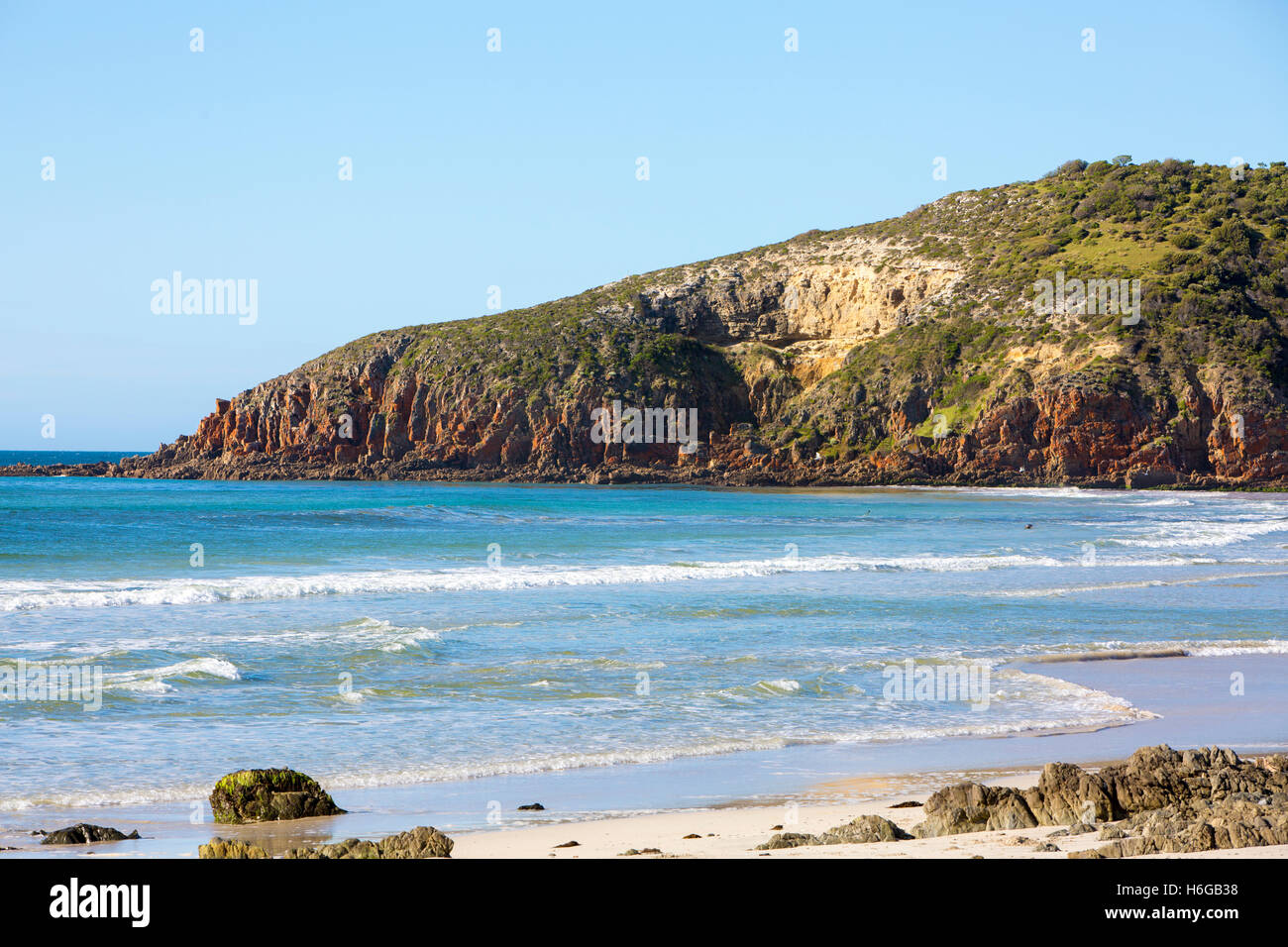 Snelling beach on the north coast of Kangaroo island,South australia Stock Photo