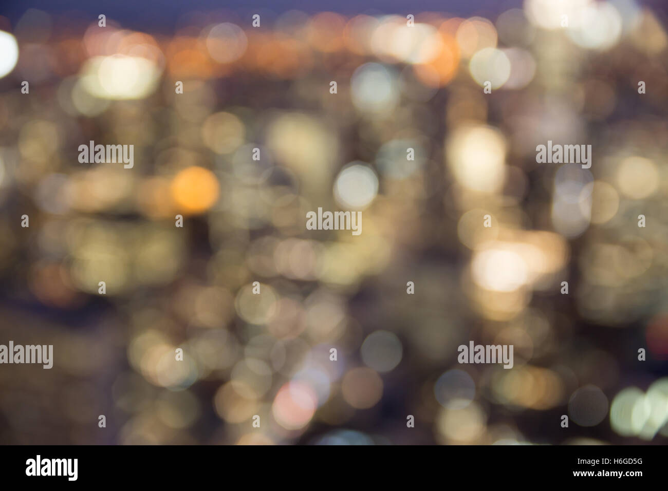 Abstract blur of New York City lights at night Stock Photo - Alamy