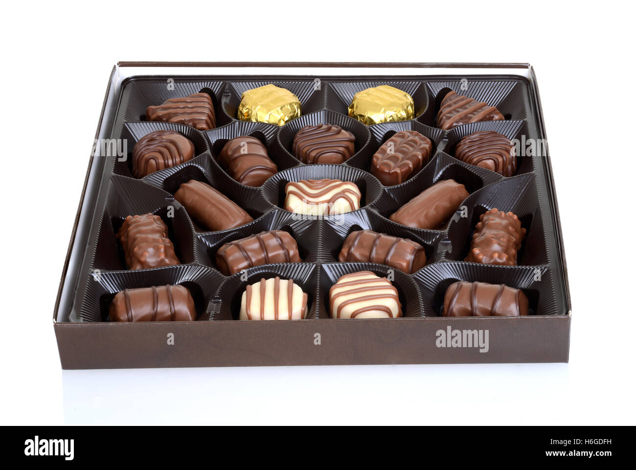 box of chocolates Stock Photo Alamy