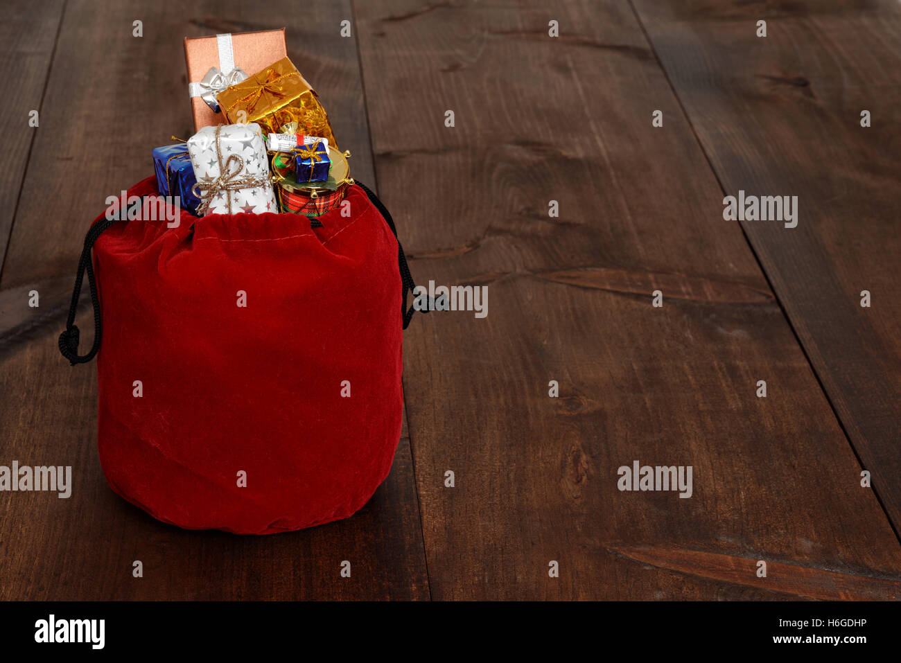 santa toy bag Stock Photo - Alamy