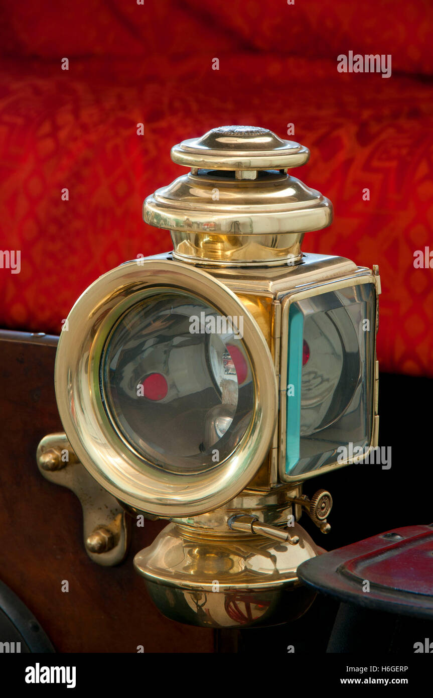 Antique car light, Great Oregon SteamUp, Antique Powerland, Brooks