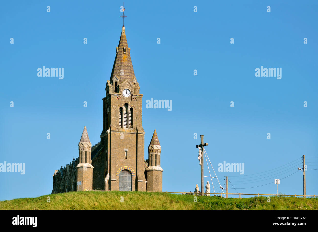 Church Notre Dame of Dieppe in France Stock Photo Alamy
