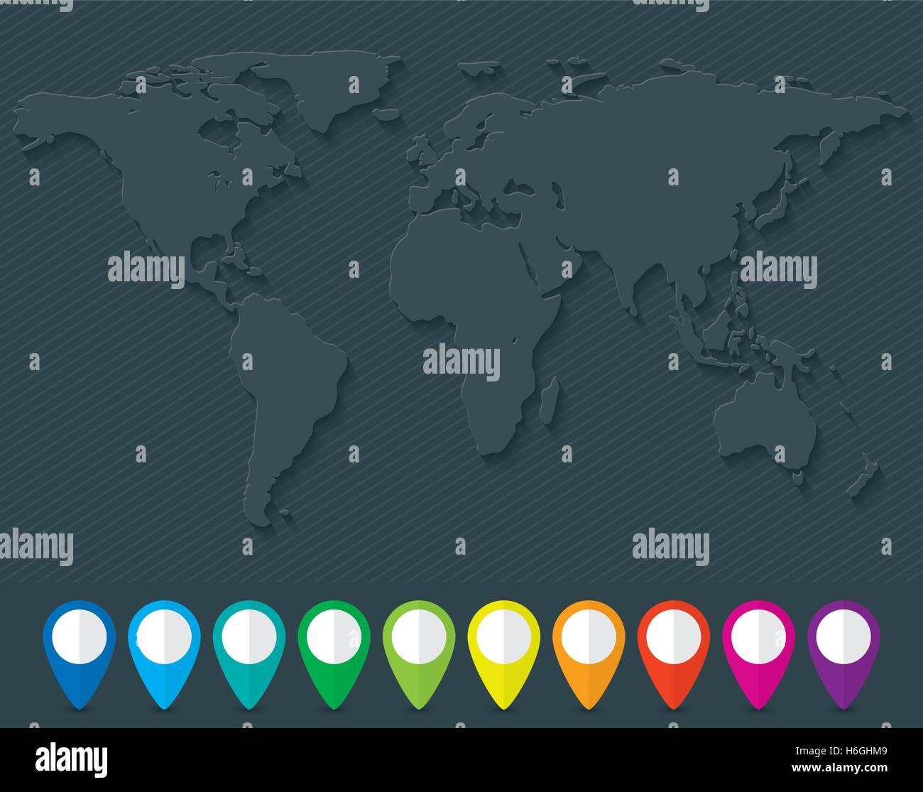 Blank globe Stock Vector Images - Alamy