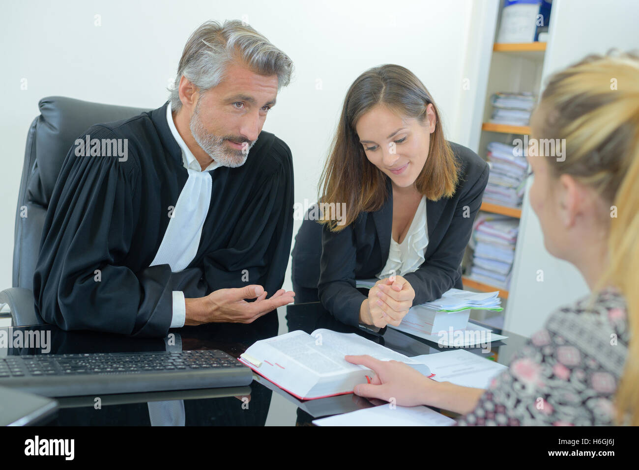 reading a precise code Stock Photo Alamy