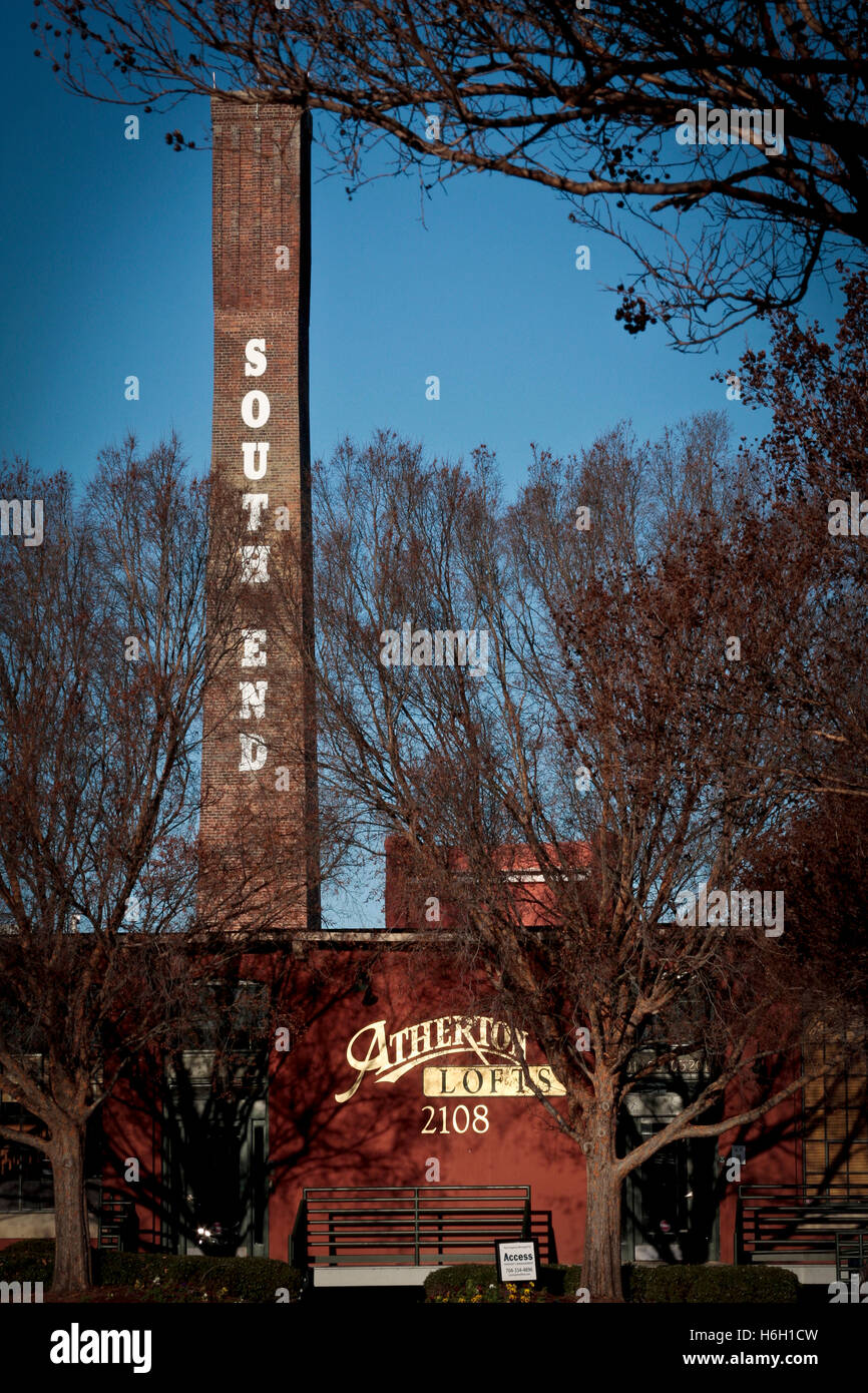 Atherton Mill Lofts South End In Charlotte Nc Stock Photo Alamy