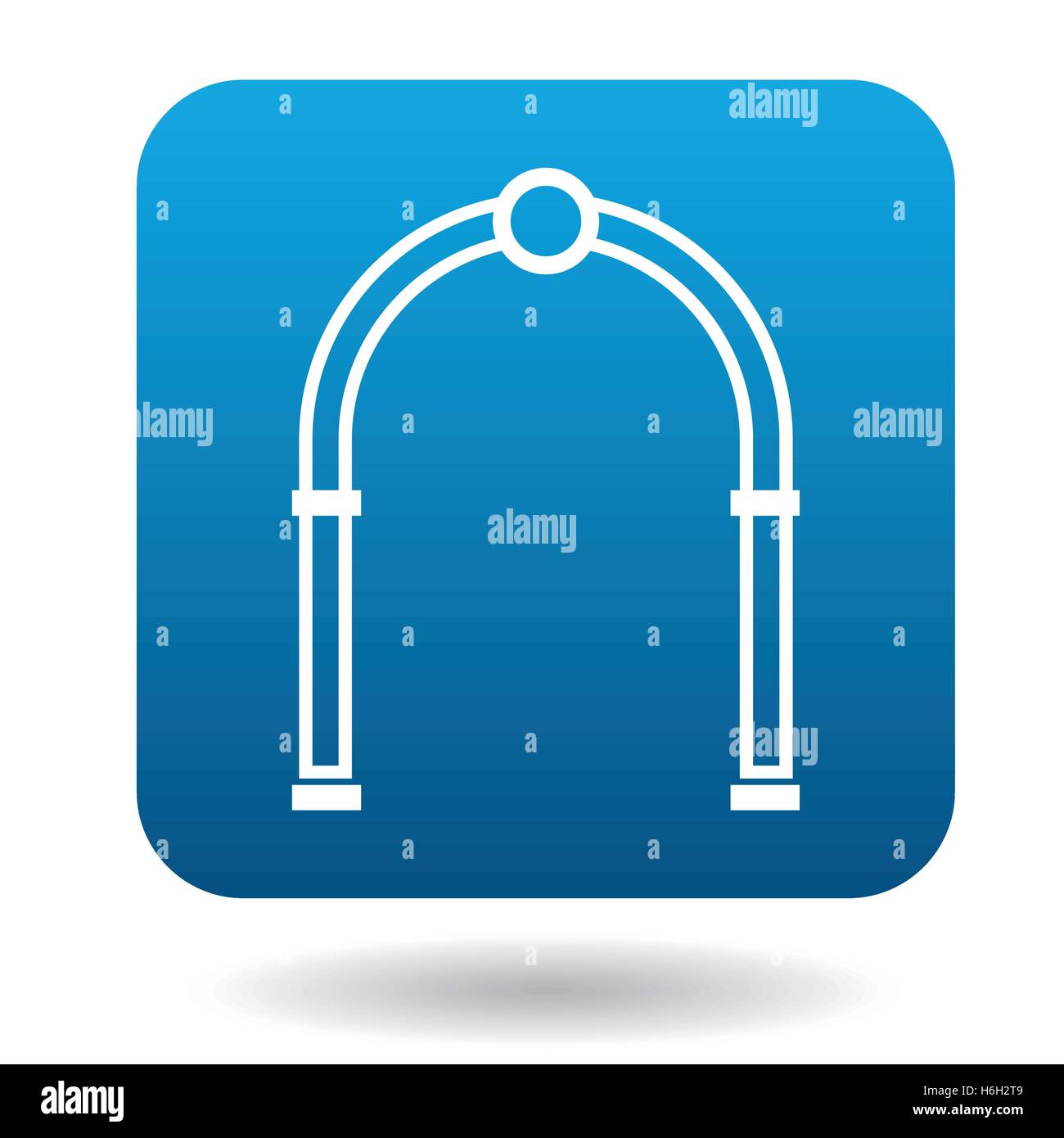 Oval arch icon, simple style Stock Vector Image & Art - Alamy