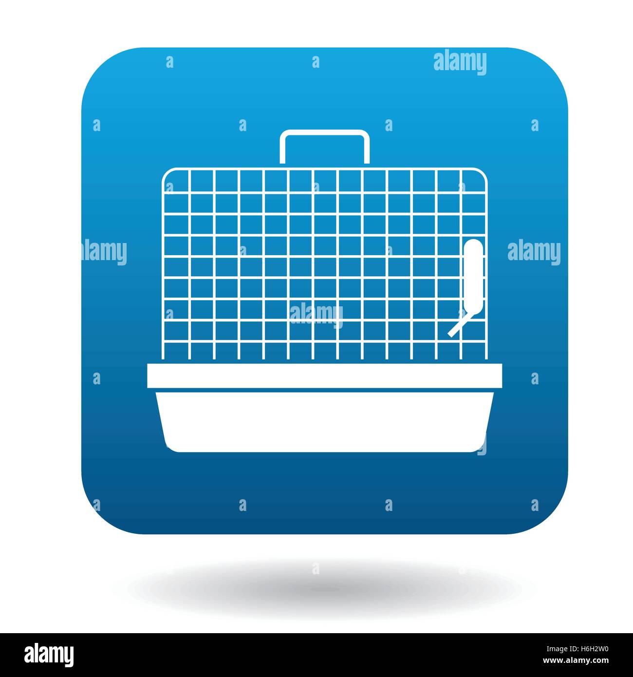 Rodent cage icon, simple style Stock Vector Image & Art - Alamy