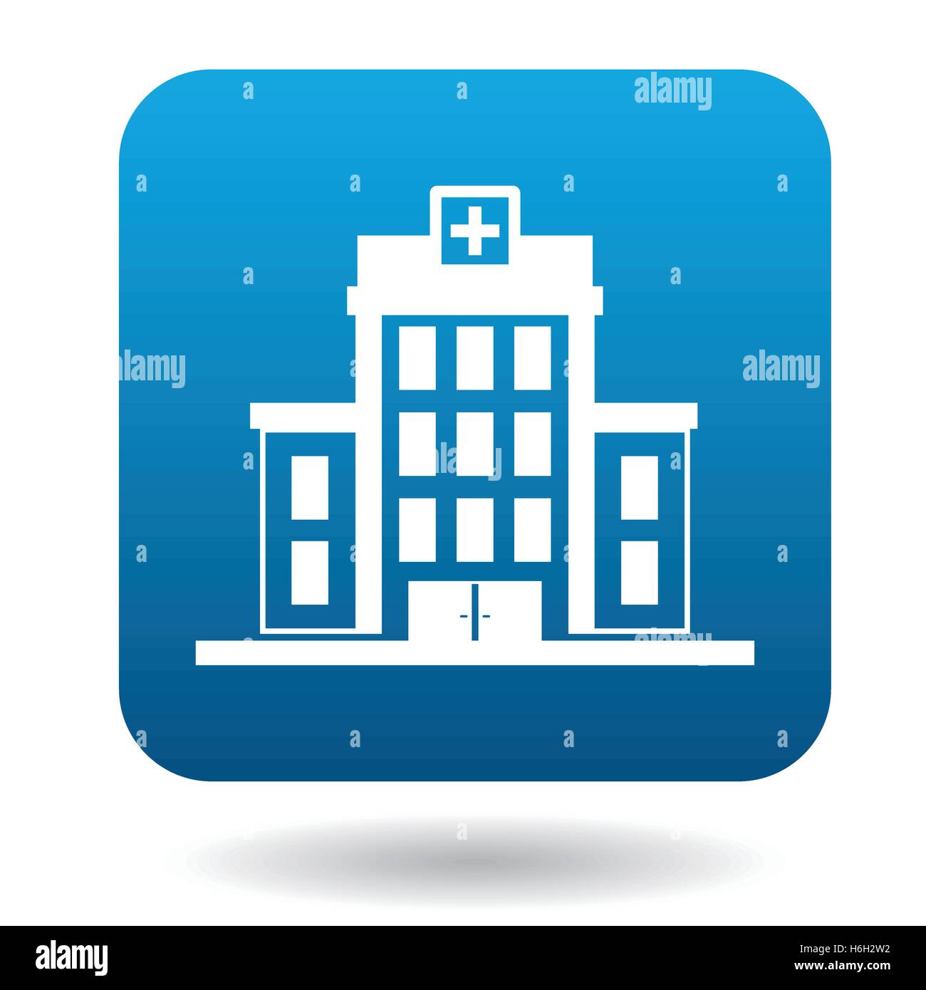 Hospital building icon, simple style Stock Vector Image & Art - Alamy