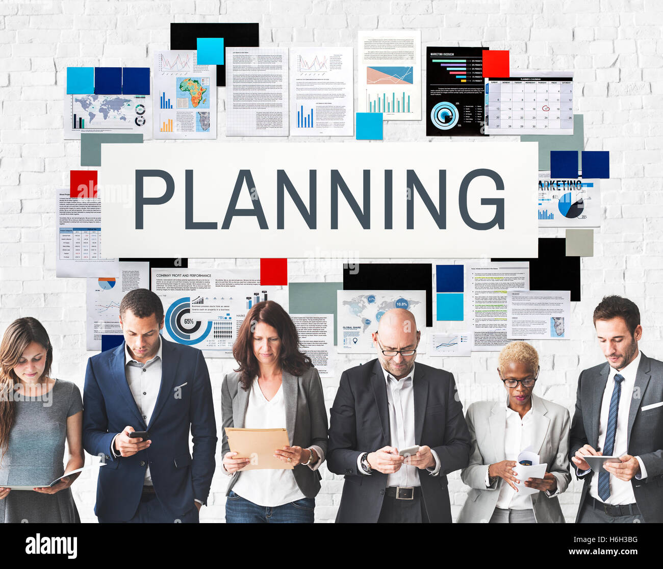 Planning Plan Guidance Mission Objective Concept Stock Photo Alamy