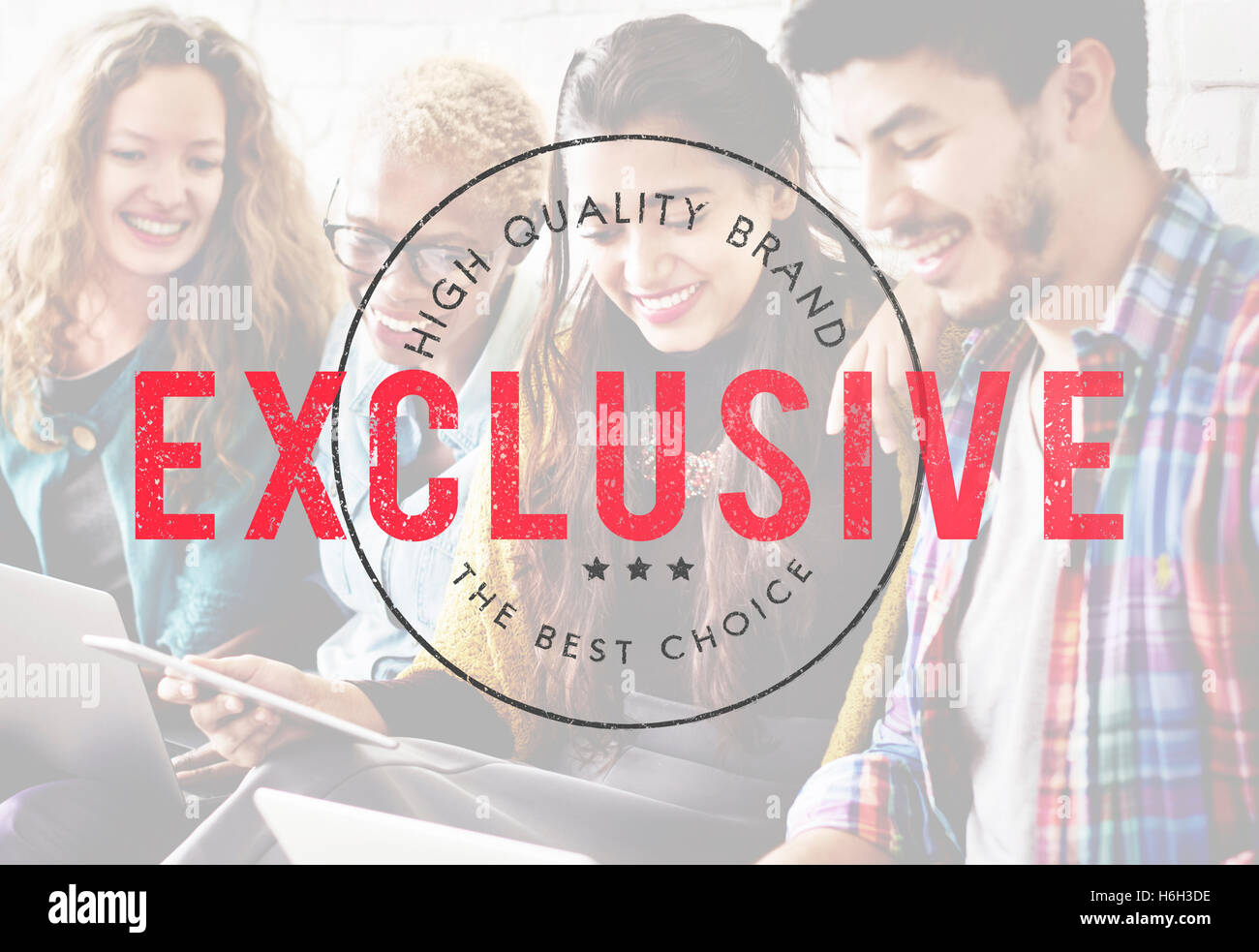 Exclusive Premium Quality Brand Concept Stock Photo - Alamy