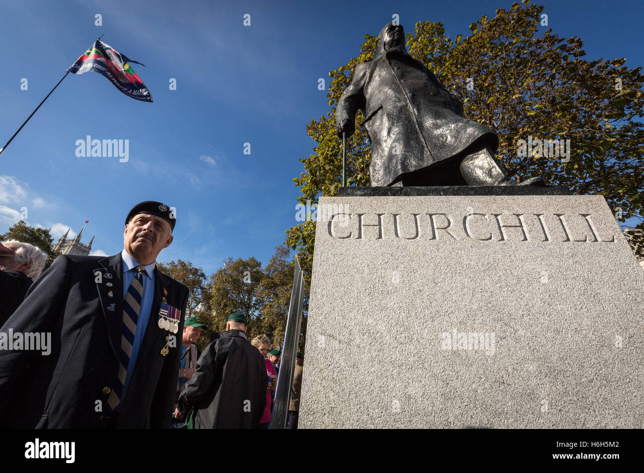 Justice for Marine 'A' solidarity protest in Parliament Square, London ...