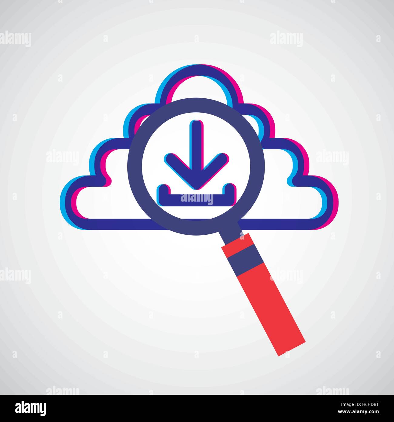 download digital data icons vector illustration design Stock Vector ...