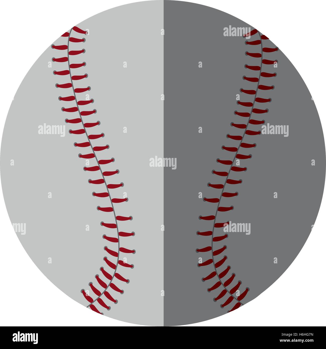 baseball ball sport isolated icon vector illustration design Stock ...