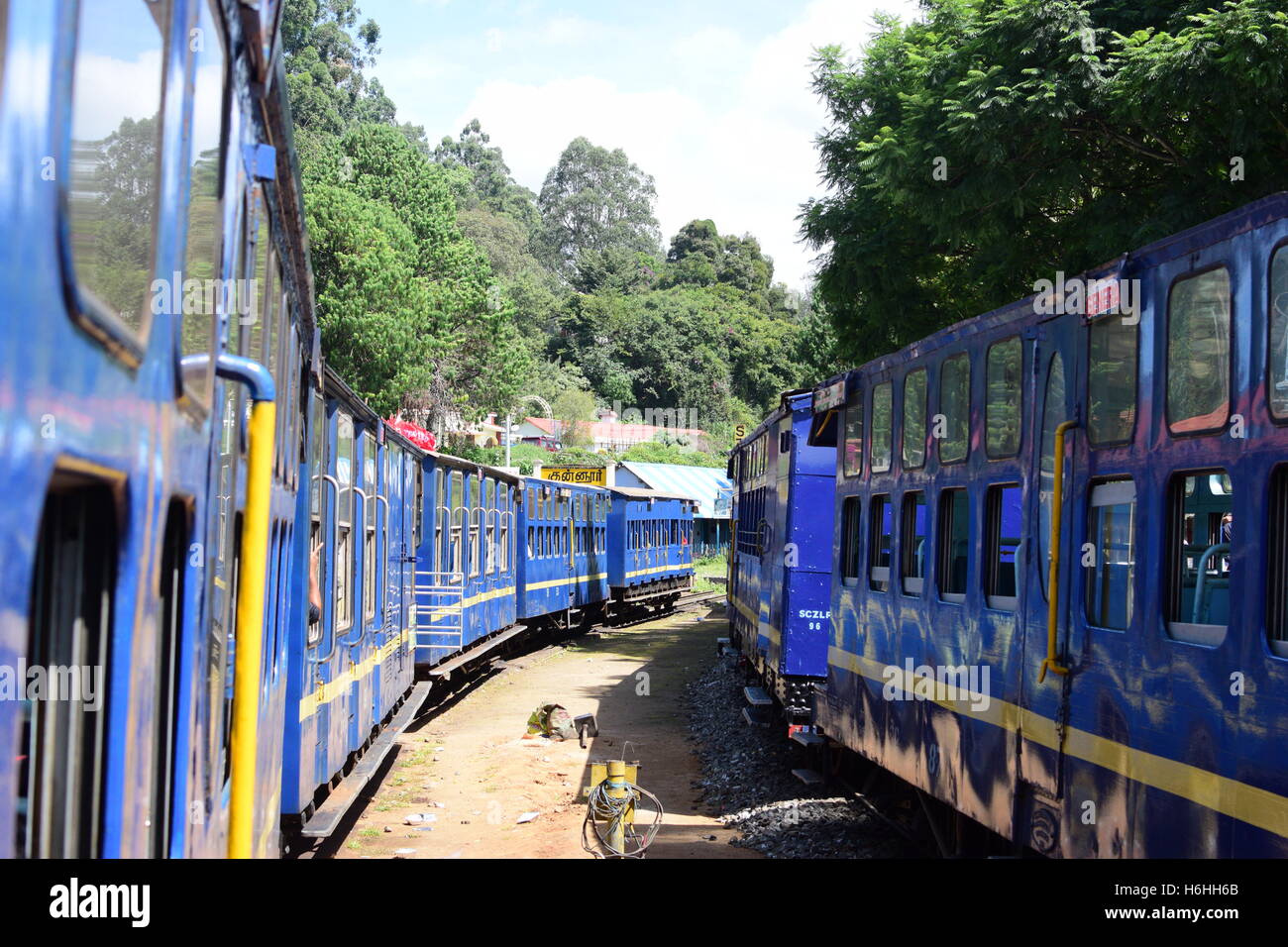 Nilgiri Mountain Railway Ooty India Stock Photo
