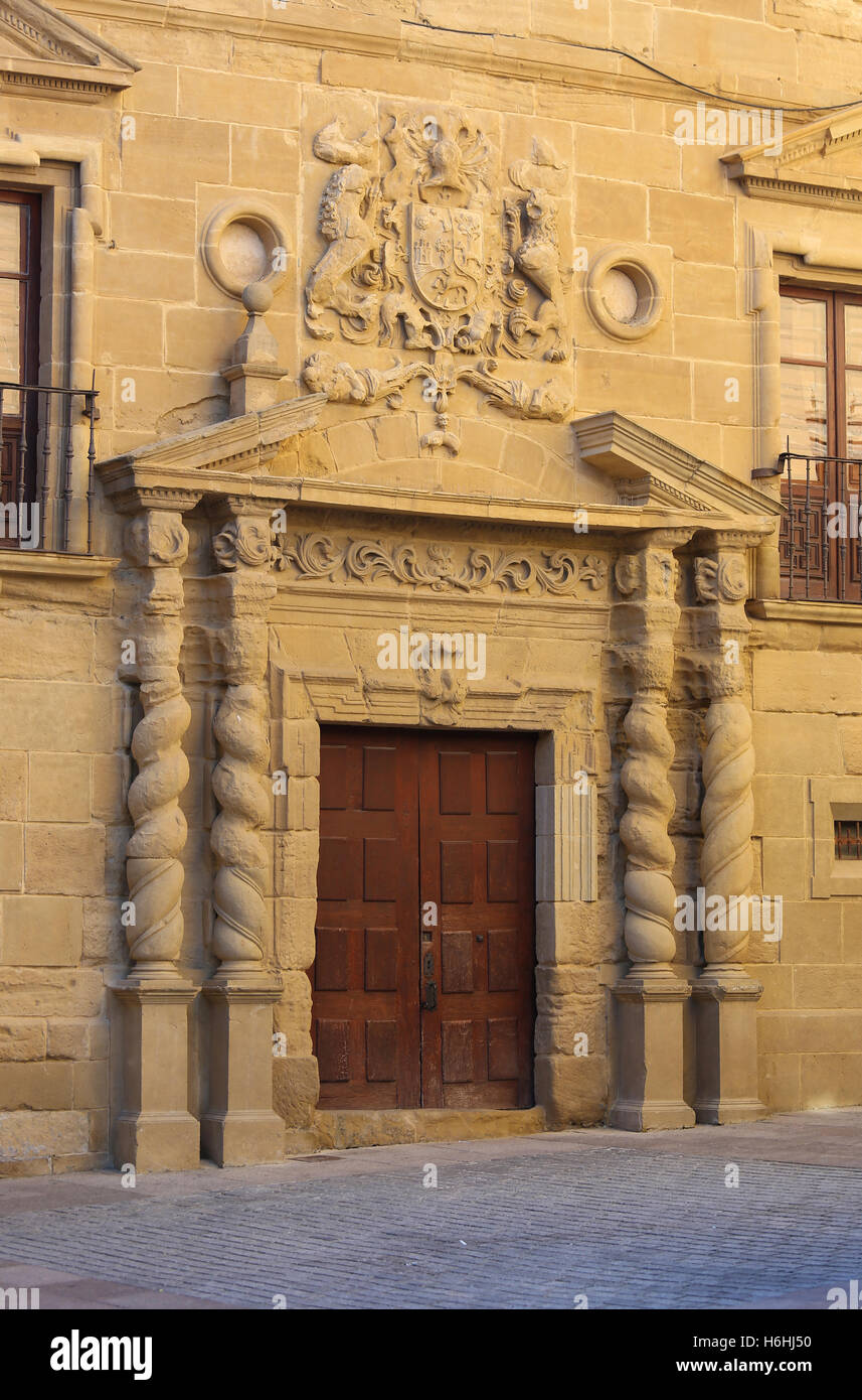 Palacio de los Condes de Haro in Haro, capital of La Rioja region of