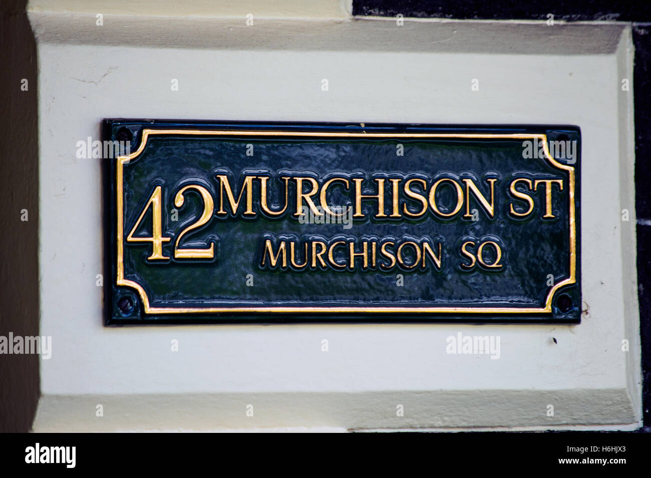 House number plaque hires stock photography and images Alamy