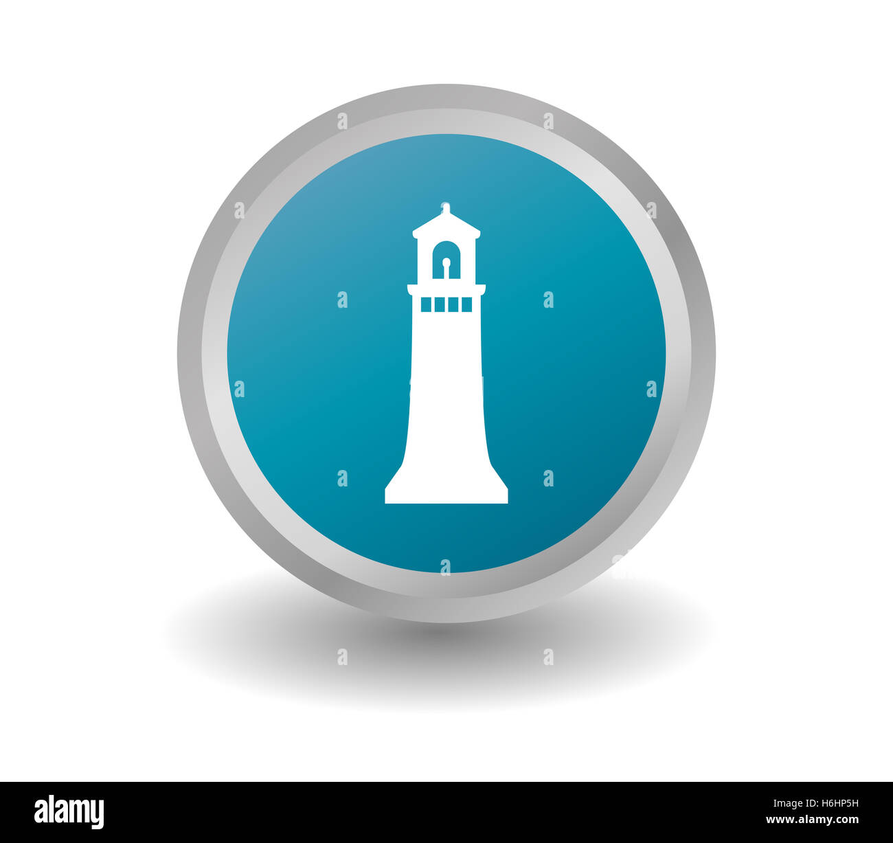 Lighthouse icon image hi-res stock photography and images - Alamy