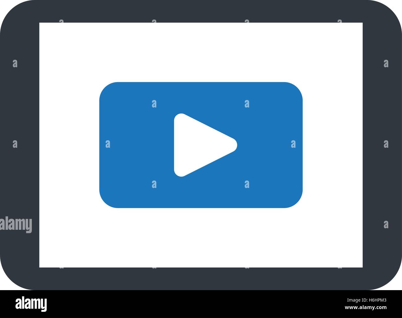 Device Play Icon Design Stock Vector Image & Art Alamy