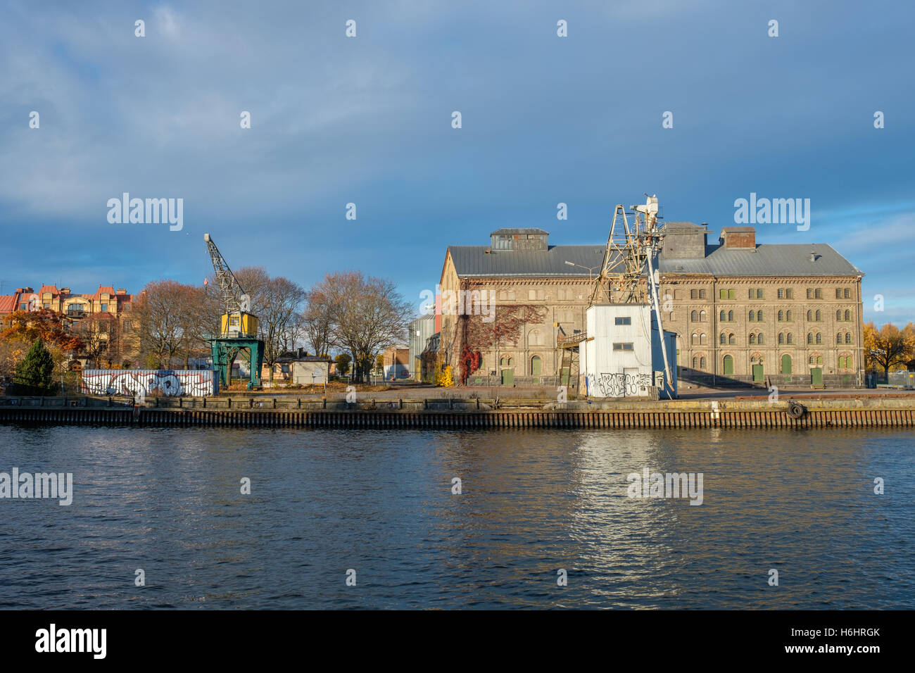 Autumn in Norrkoping, Sweden. Stock Photo