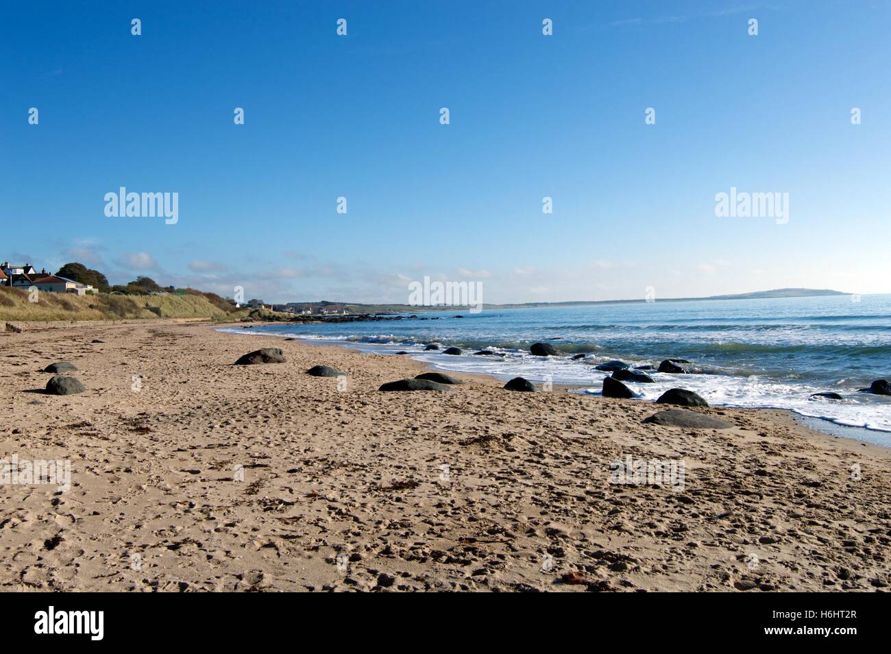 Beach at Lower Largo Fife Scotland Stock Photo Alamy