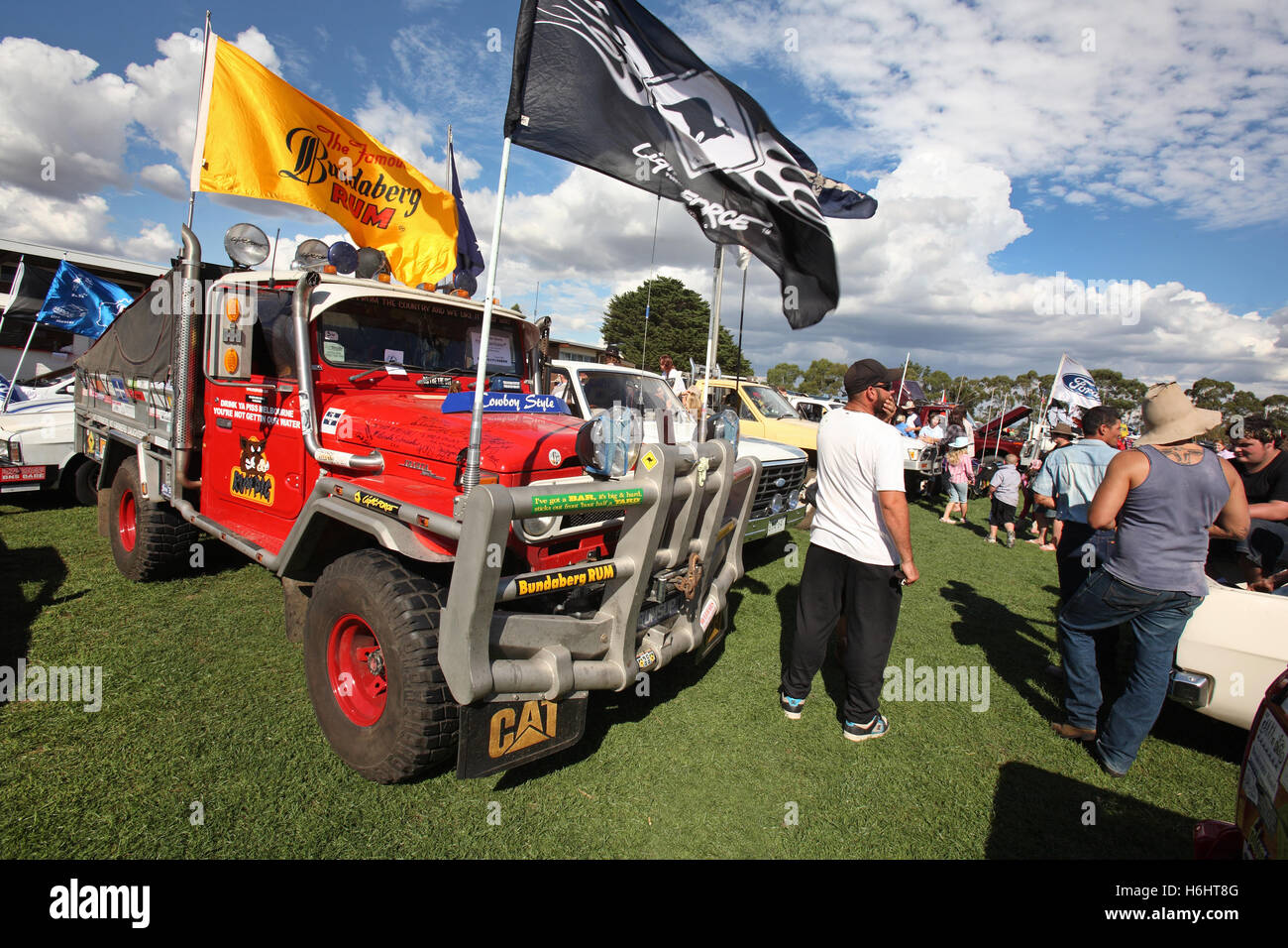 Ute Muster (Australian Pickup Meet) at Lang Lang. Victoria, Australia