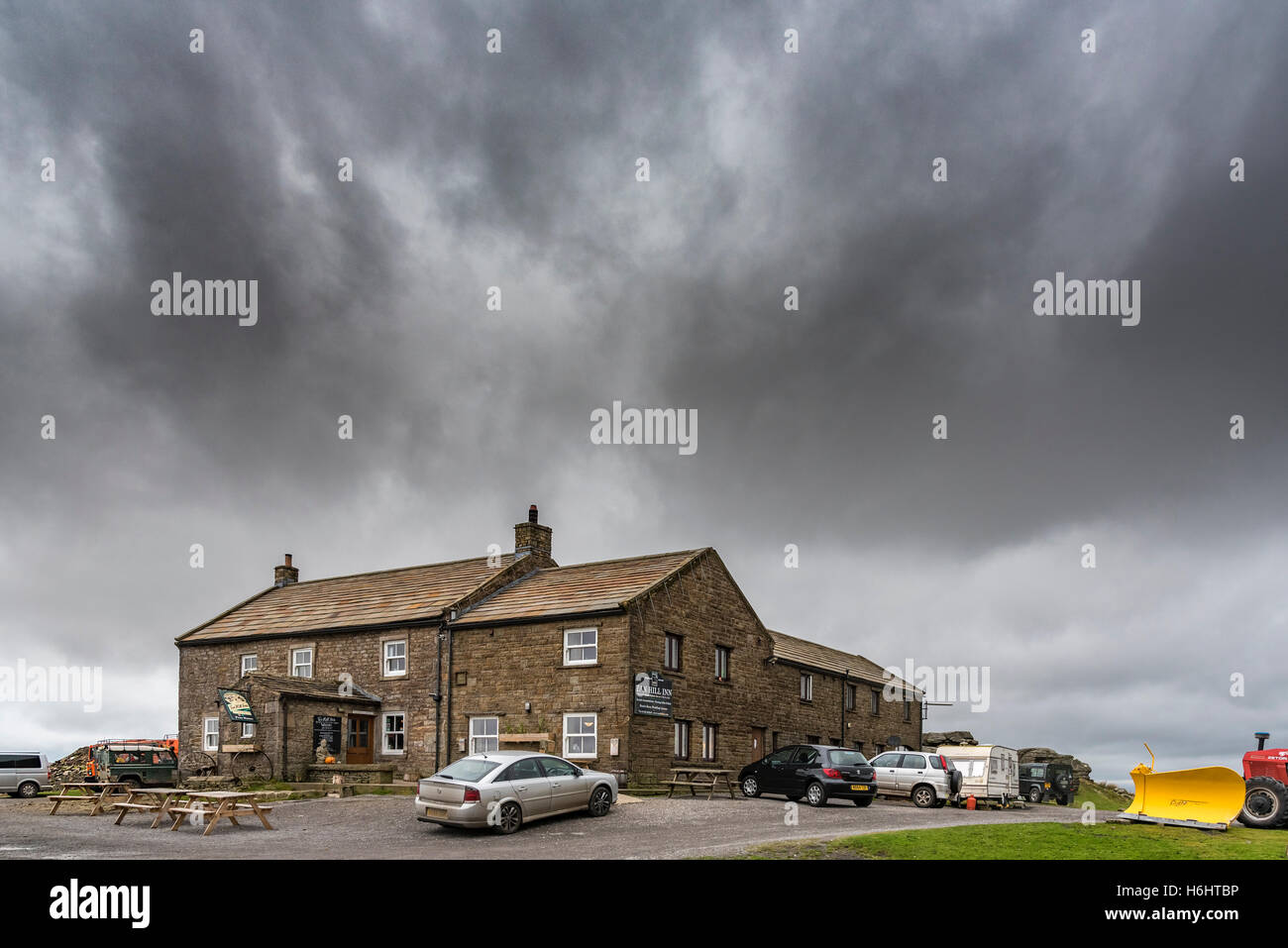 The Tan Hill Inn, the highest pub in England. Richmond Yorkshire Dales