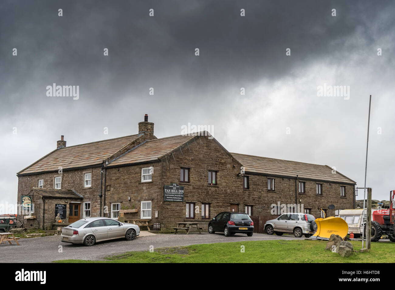 The Tan Hill Inn, the highest pub in England. Richmond Yorkshire Dales