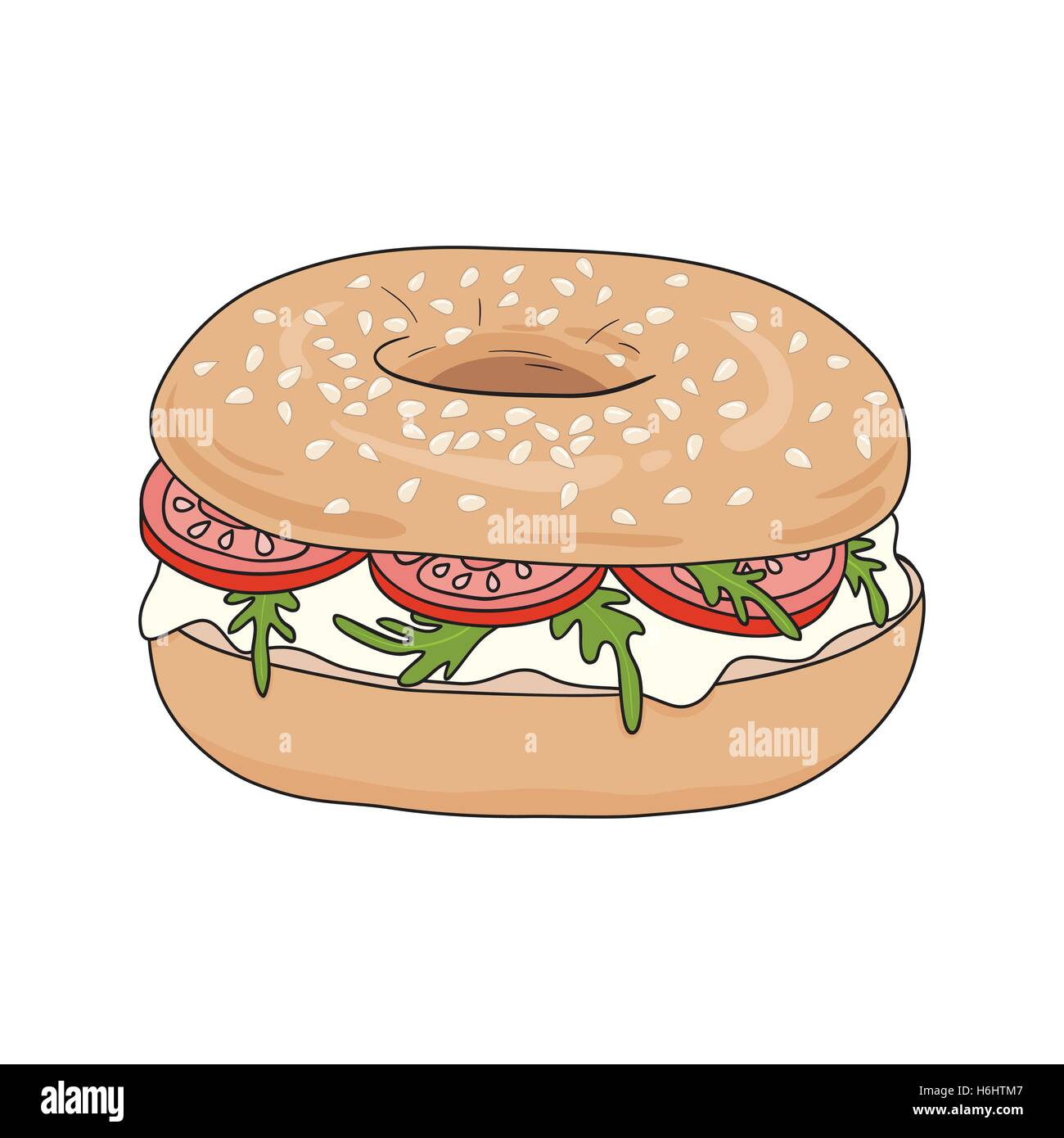 Rocket and bread Stock Vector Images - Alamy