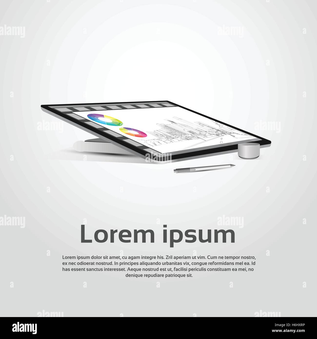 desktop logo modern computer
