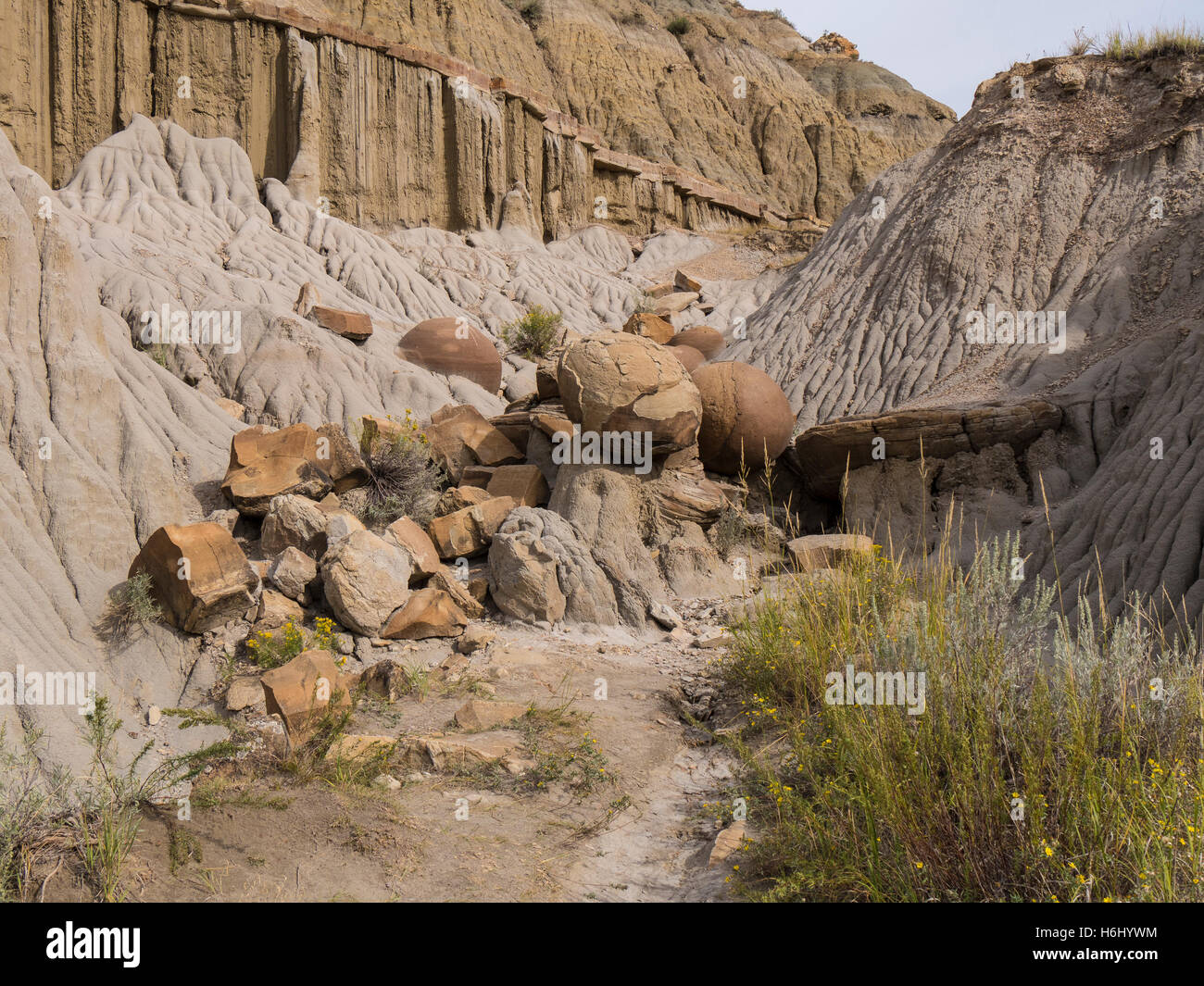 Cannonball concretions, North Unit, Theodore Roosevelt National Park